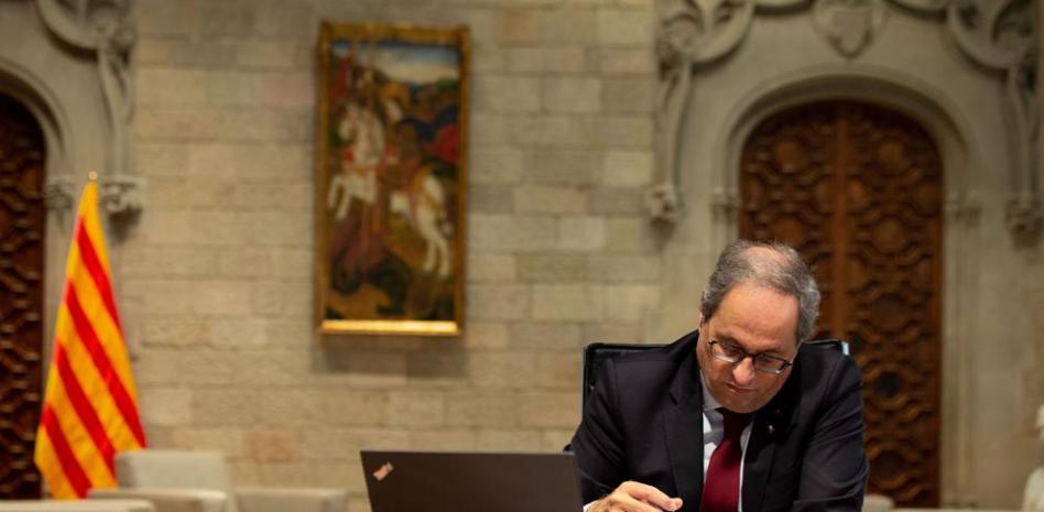 El Supremo confirma por unanimidad la condena de Torra y le inhabilita durante un año y medio