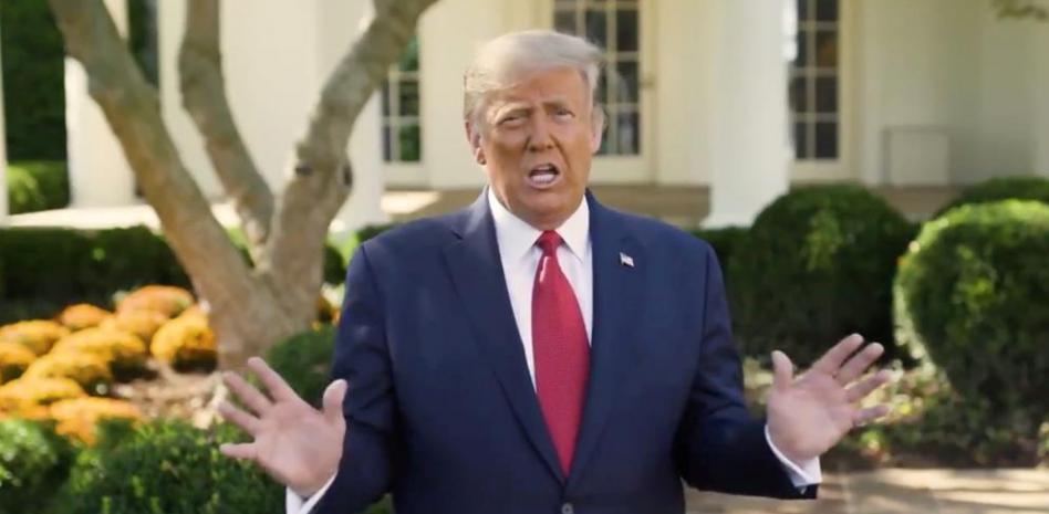 Trump ve “una bendición” que pillara el virus y distribuirá gratis su terapia