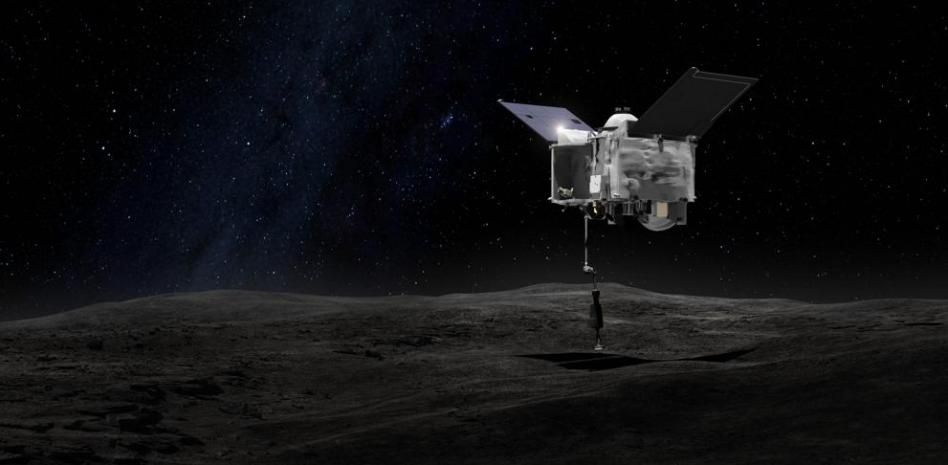 La NASA aterriza por primera vez en un asteroide