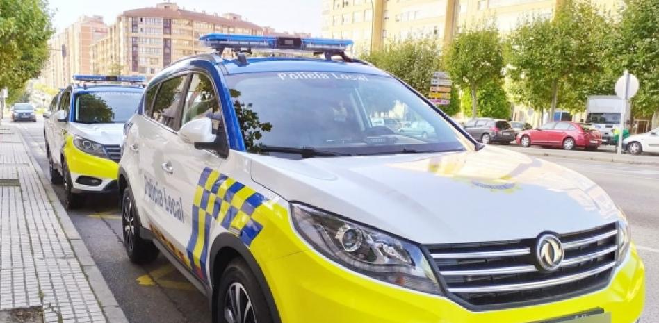 El DFSK 580 nuevo coche patrulla de la polícia local de Burgos