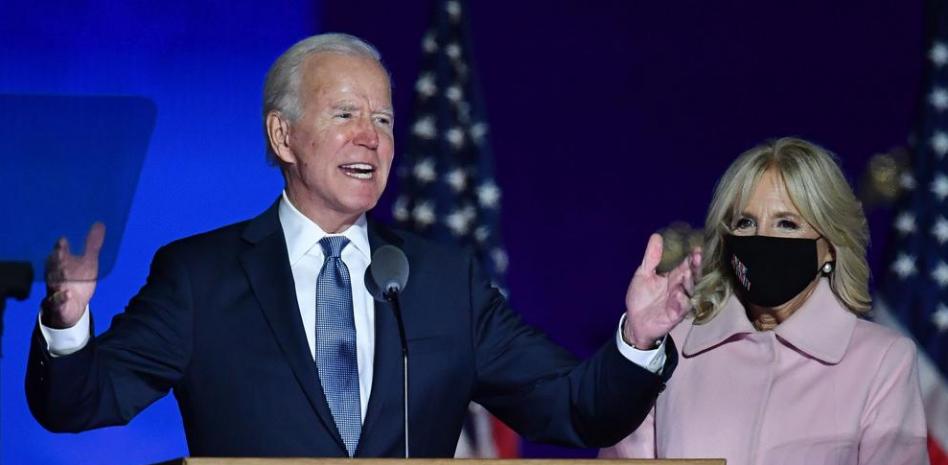 Joe Biden da la nota