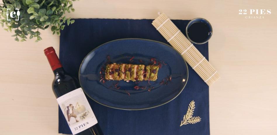 La receta de tataki de salmón más sorprendente para maridar con un vino tinto