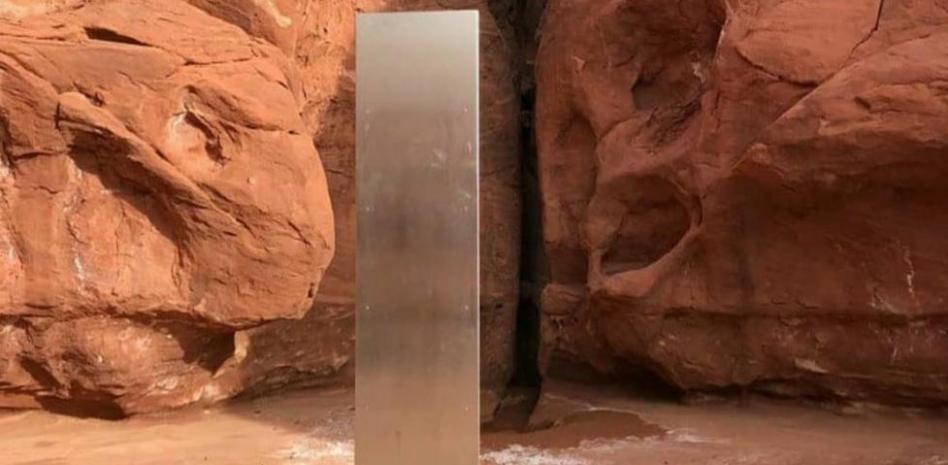 Hallado un “extraño” monolito en una zona remota de Utah