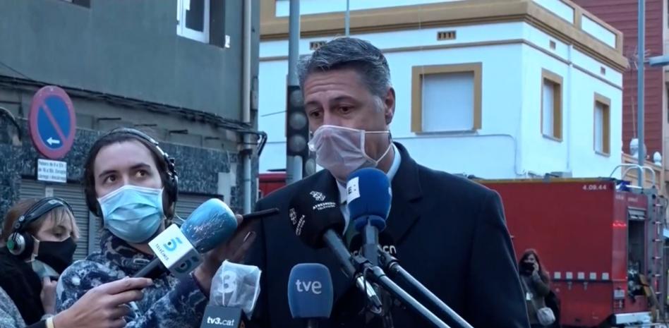 La policía estuvo en la nave de Badalona quince minutos antes del incendio