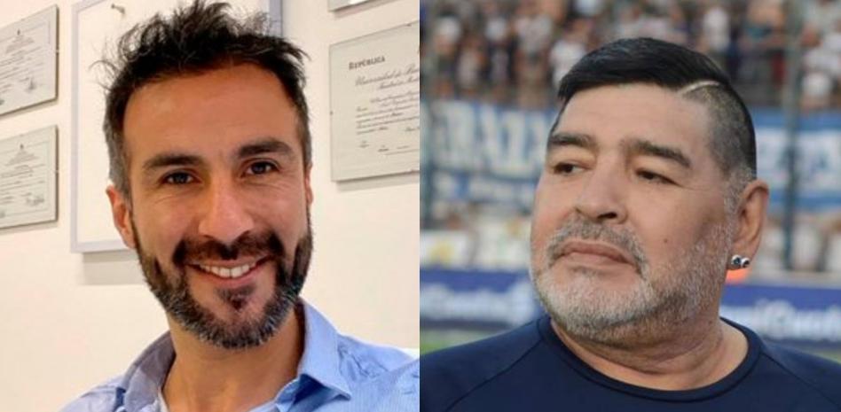 Se filtra un vídeo de Maradona dirigido a su cirujano grabado pocos días antes de morir