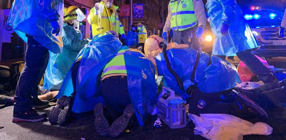 El repartidor muerto en Madrid subalquilaba una cuenta en Deliveroo