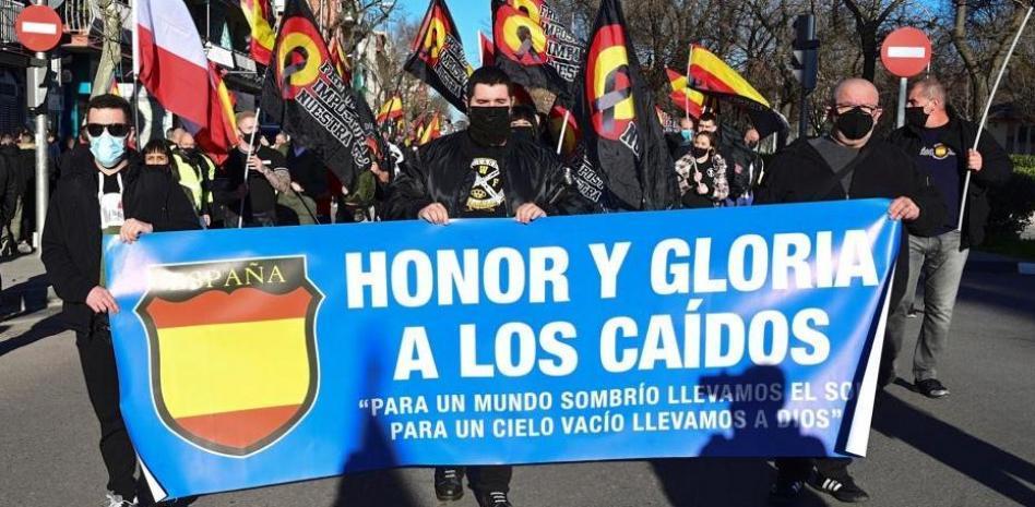 Insultos "al judío" en un acto de homenaje a la División Azul en Madrid