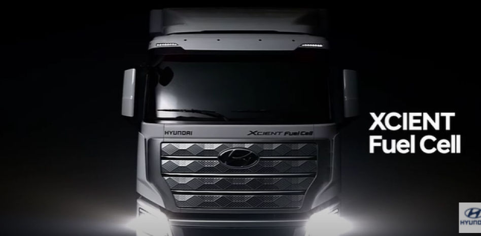 Conoce el Hyundai XCIENT, el primer camión de pila de combustible de hidrógeno
