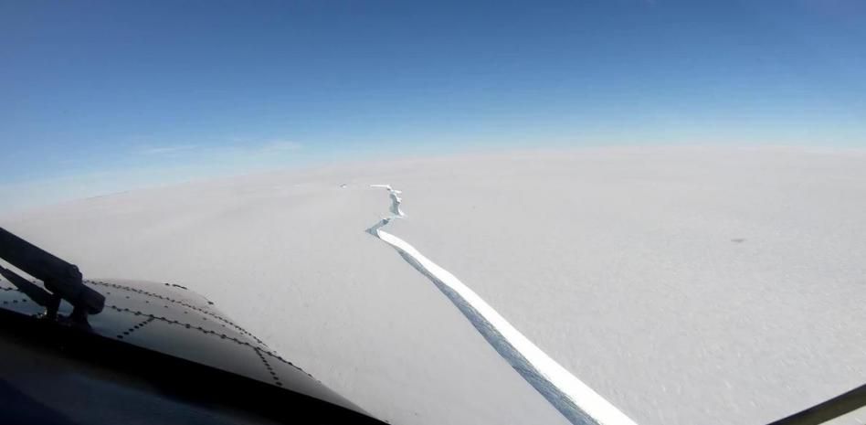 El nuevo iceberg de la Antártida entrará en el Top-10 de los gigantes de hielo