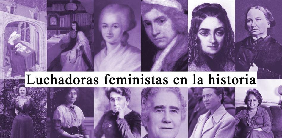 Luchadoras feministas en la historia