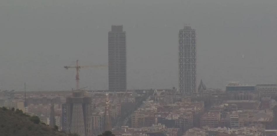Alerta por alta contaminación por partículas en Catalunya