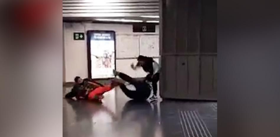 Agreden a un vigilante de seguridad de Renfe en la estación de la Sagrera