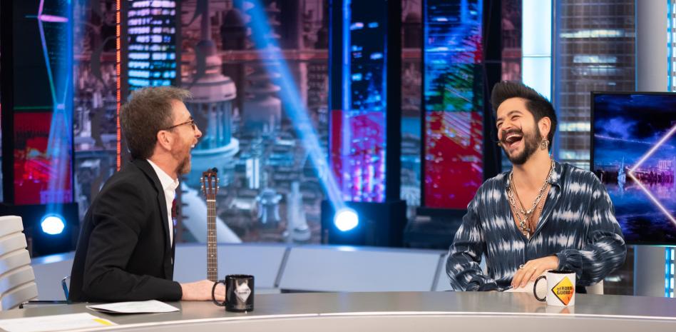 Camilo vuelve a 'El Hormiguero' y casi no llega