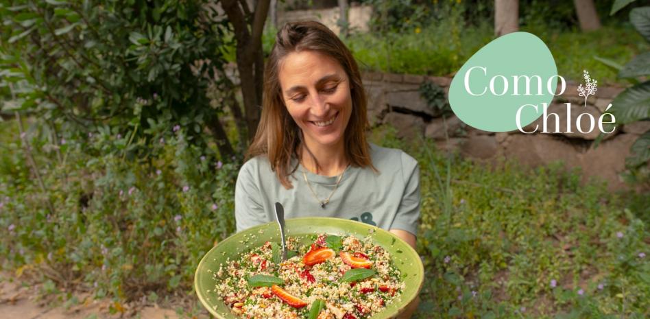 Aprende a preparar un tabulé fresco y primaveral 'ComoChloé'