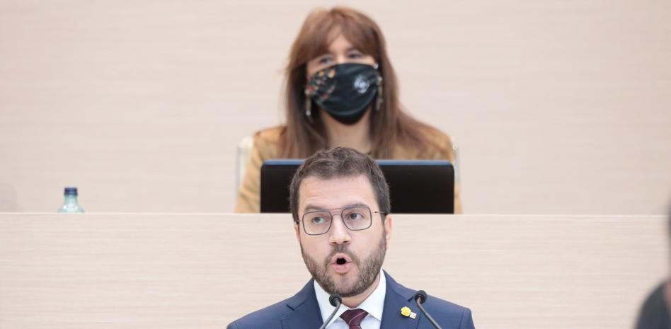 Aragonès emplaza a Junts a abandonar "las desconfianzas" para lograr la autodeterminación