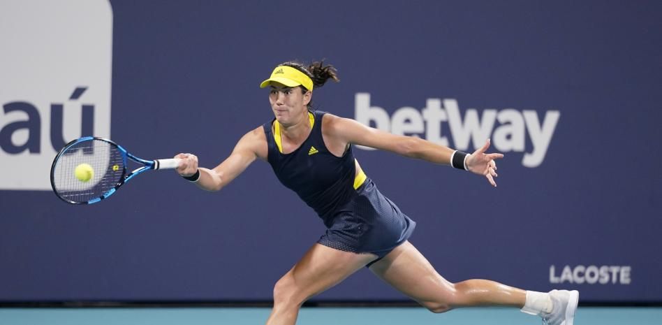 Muguruza, baja en Madrid por lesión muscular