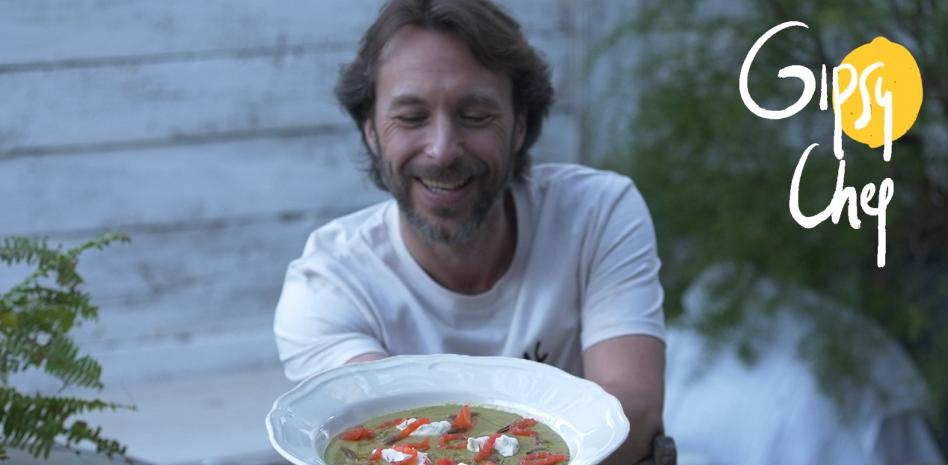 La crema de guisantes más tremenda de Gipsy Chef