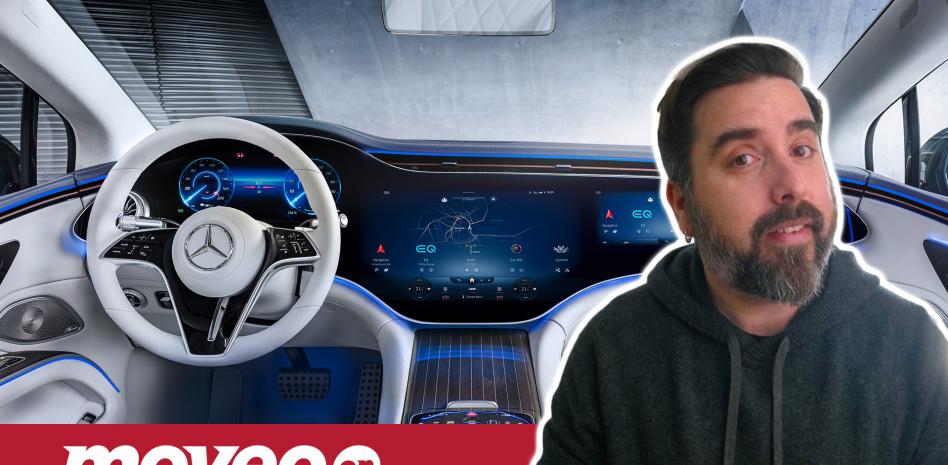 Descubre la pantalla MBUX Hyperscreen del nuevo eléctrico Mercedes EQS