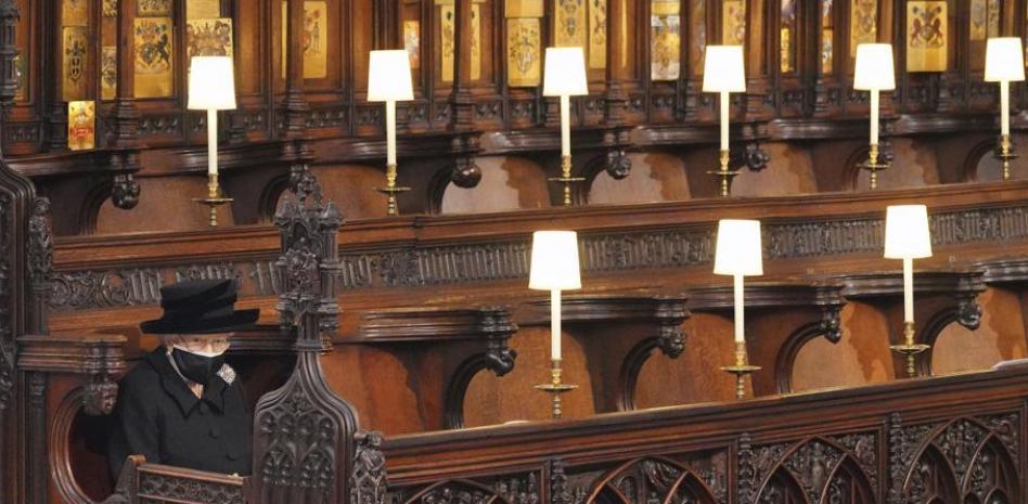 Los Windsor despiden con tristeza y elegancia al príncipe Felipe