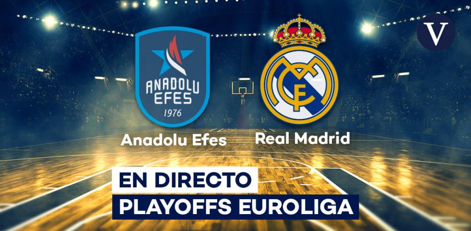 Anadolu Efes - Real Madrid | Resultado y resumen del partido de Playoff de la Euroliga Anadolu Efes - Real Madrid | Resultado y resumen del partido de Playoff de la Euroliga