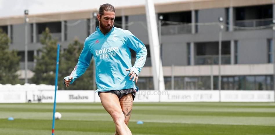 Sergio Ramos vuelve a entrenarse tras encadenar lesiones y el coronavirus