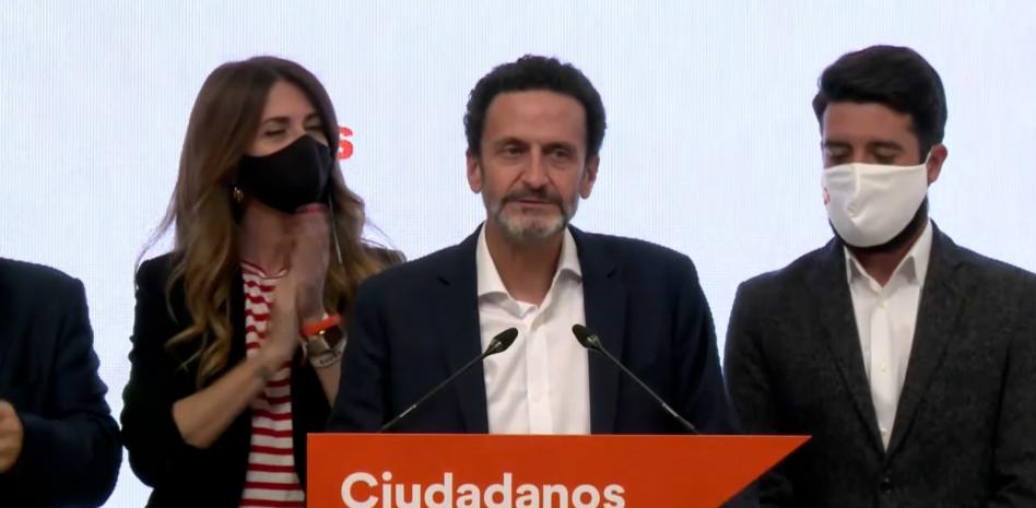 Ciudadanos suma otro batacazo y queda fuera de la Asamblea