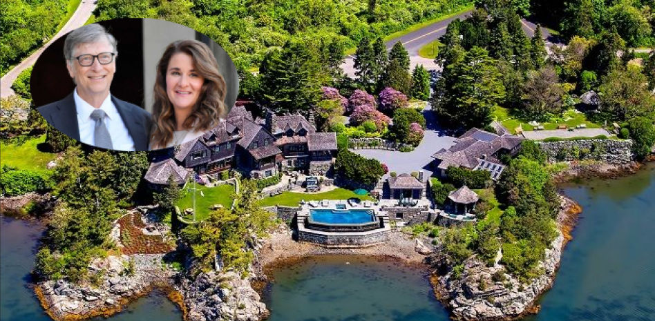 Bill y Melinda Gates: un divorcio polémico y un patrimonio inmobiliario digno de reyes