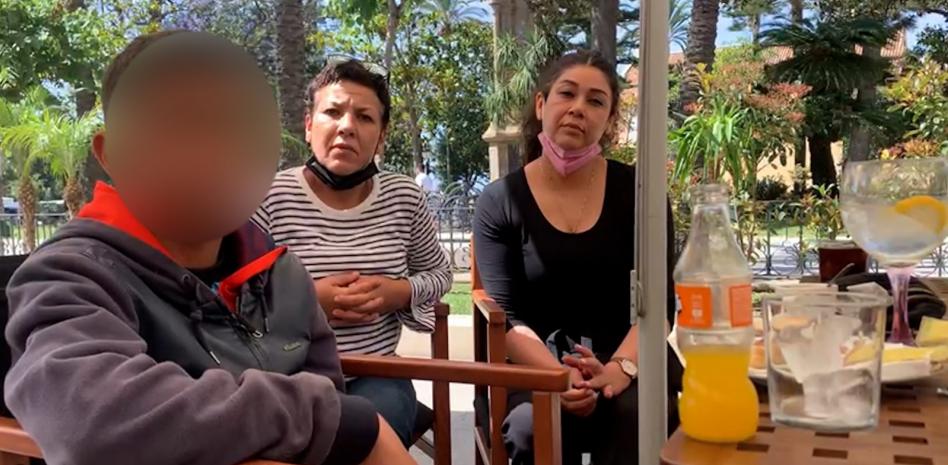 Las familias que buscan a sus hijos en Ceuta