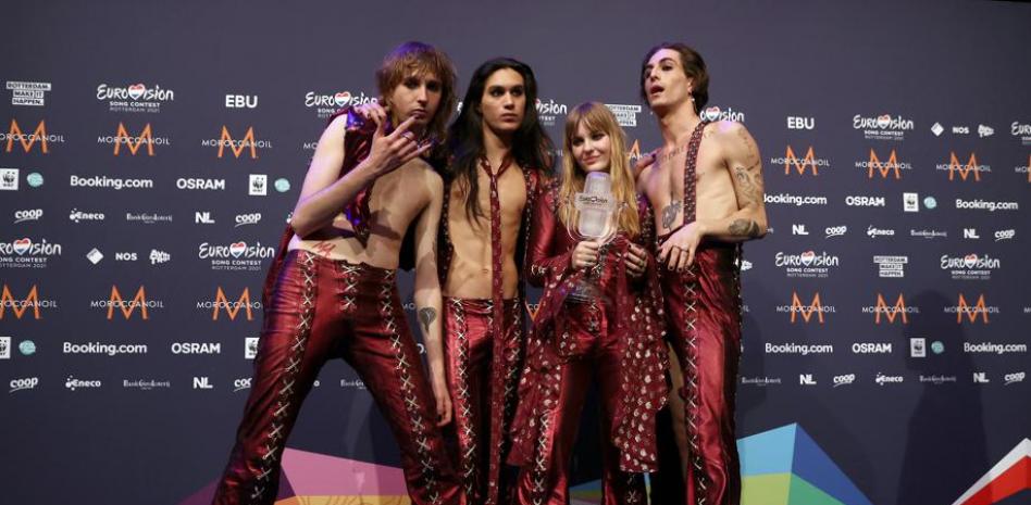 El cantante de Italia pasará un control tras negar que se drogara en directo durante Eurovisión 2021