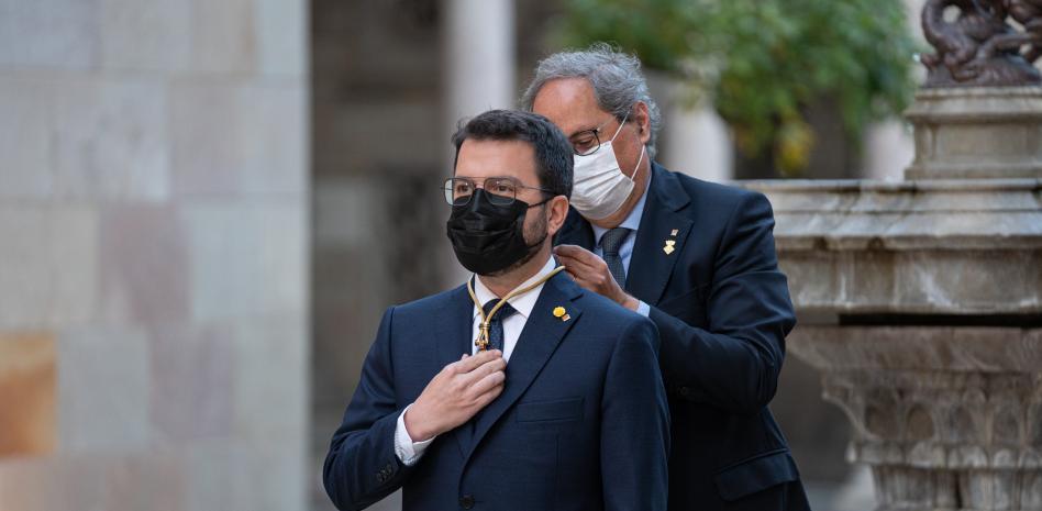 Aragonès asume la presidencia con el diálogo como prioridad