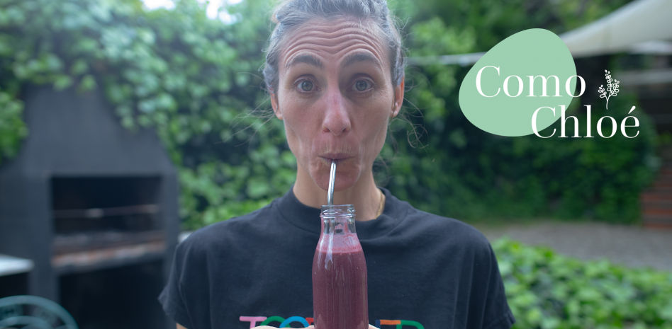 Así puedes preparar este completo batido rojo en un minuto 'ComoChloé'