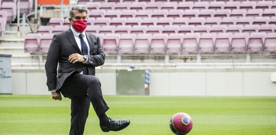 Laporta sueña con volver a unir a Messi y Guardiola