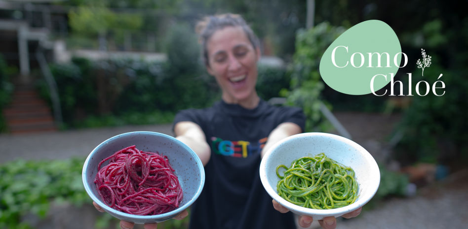 Aprende a preparar esta pasta tan divertida y saludable 'ComoChloé'