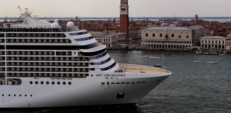 Los cruceros regresan a Venecia