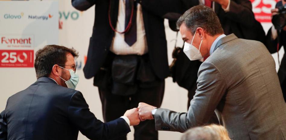 Sánchez y Aragonès inauguran una nueva etapa de entendimiento