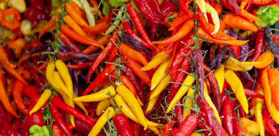 El ránking de los pimientos más picantes del mundo (y no es como creíamos)