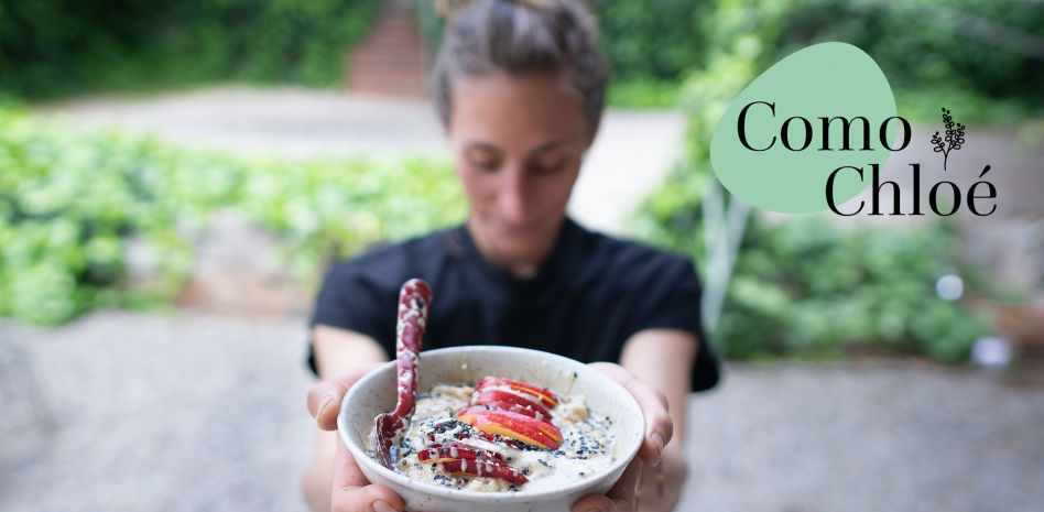 Aprende a preparar este porridge tan creativo y apetitoso 'ComoChloé'