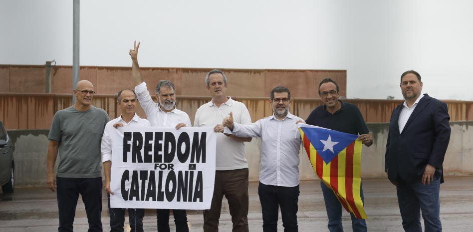 Los presos del 'procés', libres