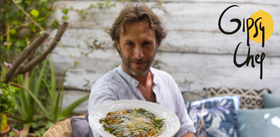 La receta de tortilla de butifarra y manzana más loca de Gipsy Chef
