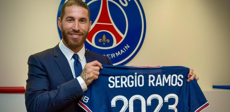 El PSG hace oficial el fichaje de Sergio Ramos