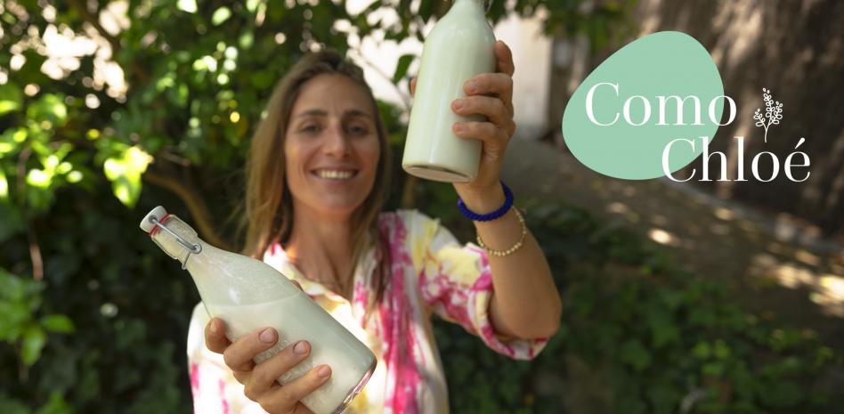 Aprende a preparar las "leches" vegetales más originales 'ComoChloé'