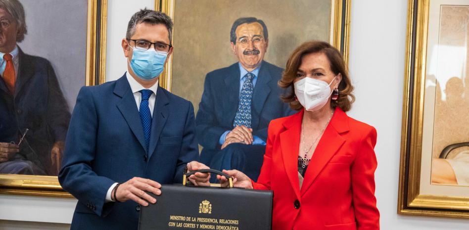 Bolaños toma el mando en la Moncloa: “Lo que estamos haciendo merece la pena”