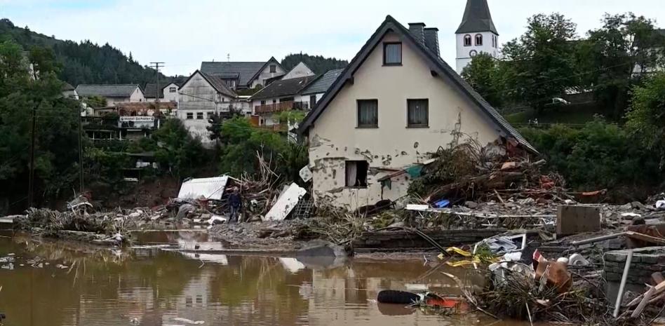 Las fuertes inundaciones dejan más de 125 muertos en Alemania y Bélgica