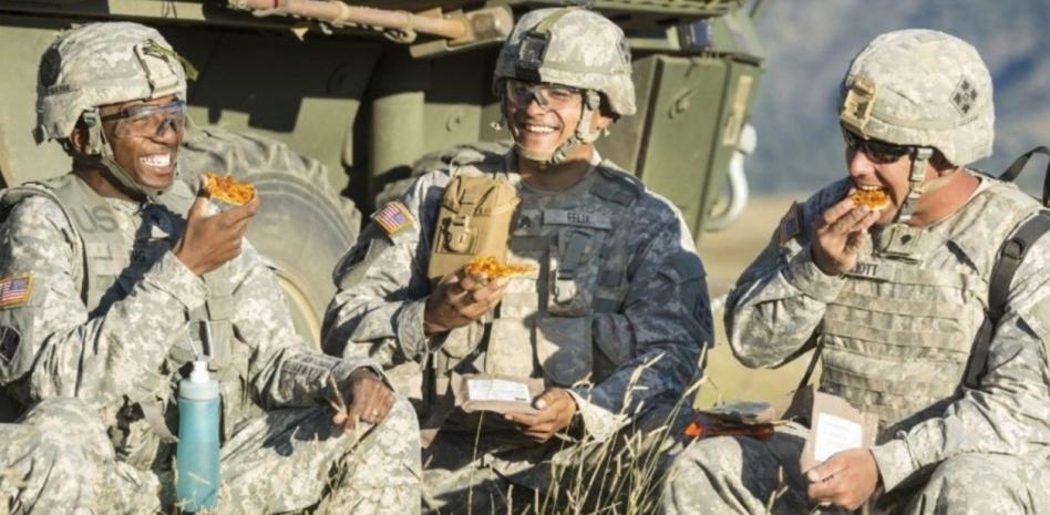 La increíble pizza del ejército de EE.UU. que resiste tres años fresca