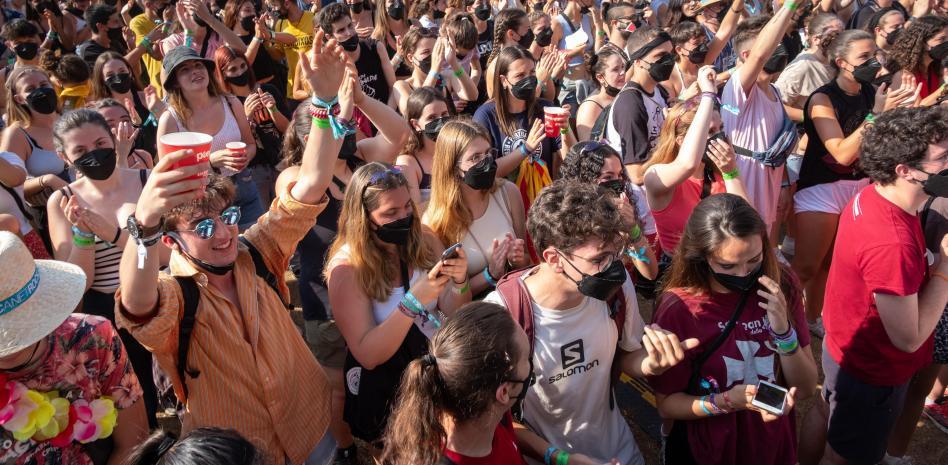 Los festivales de julio en Catalunya registraron casi 2.300 contagios