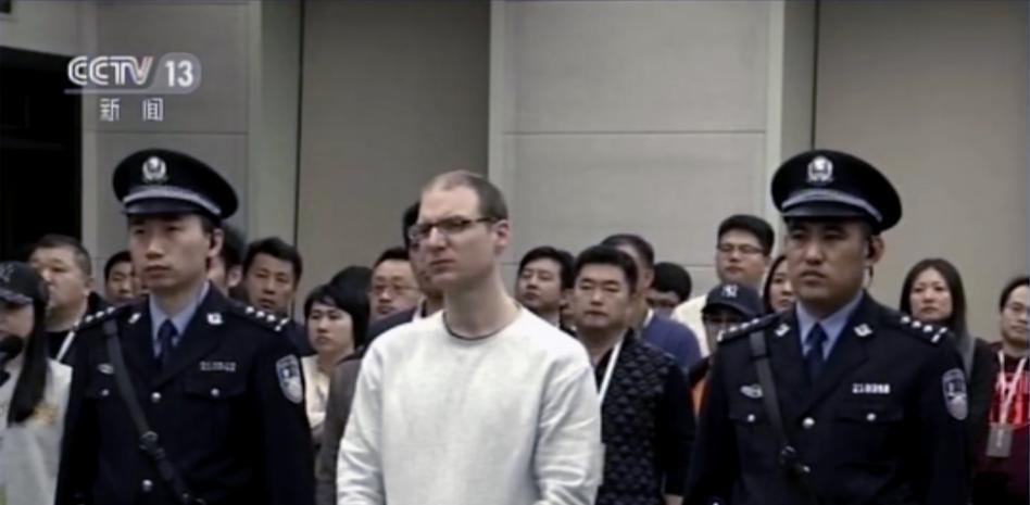 China confirma la pena de muerte para un canadiense acusado de tráfico de drogas
