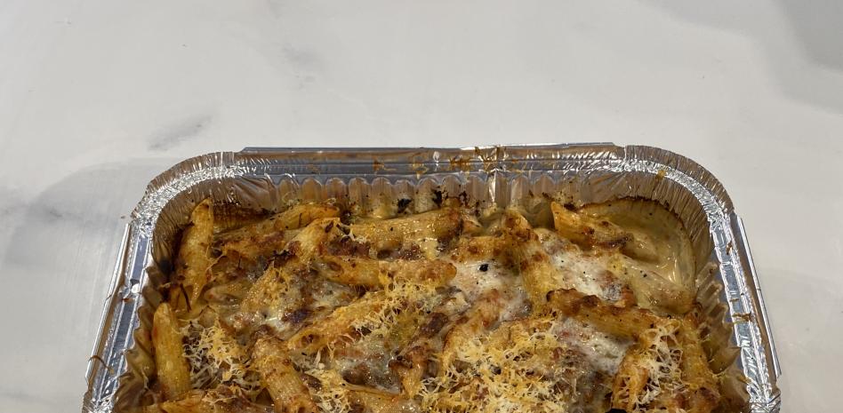 La receta tradicional de macarrones de 'rostit' paso a paso