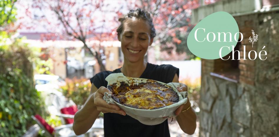 Prepara esta sabrosa versión de parmigiana de berenjenas 'ComoChloé'