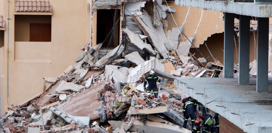 La mala calidad de la construcción facilitó el derrumbe de la finca de Peñíscola