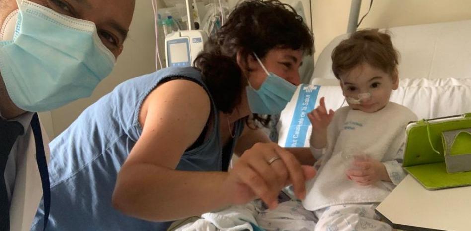 Pulmones nuevos para un niño de dos años